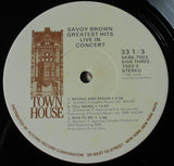 Savoy Brown : Greatest Hits Live In Concert (2xLP, Album, Gat)