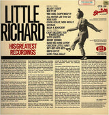 Little Richard : His Greatest Recordings (LP, Comp, Mono)