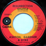 Ashton, Gardner & Dyke : Resurrection Shuffle (7", Single)