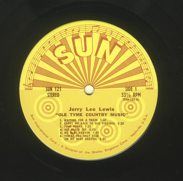 Jerry Lee Lewis : Ole Tyme Country Music (LP, Album)
