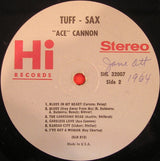 Ace Cannon : Tuff-Sax (LP, Album)