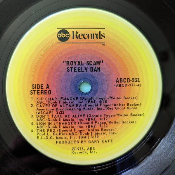 Steely Dan : The Royal Scam (LP, Album, San)