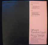 Peggy Seeger : Different Therefore Equal (LP, Album)