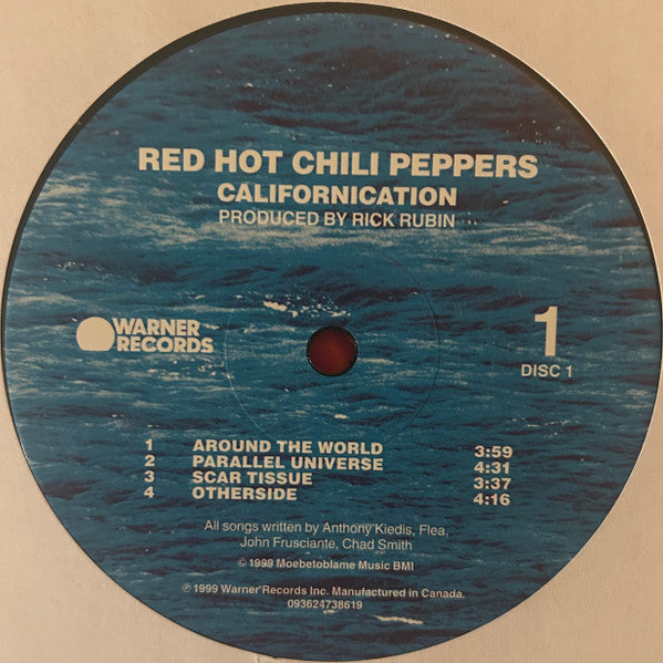 Red Hot Chili Peppers : Californication (2xLP, Album, RE, RP)