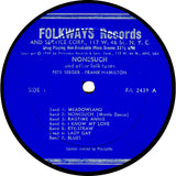 Pete Seeger And Frank Hamilton (3) : Nonesuch And Other Folk Tunes (LP)