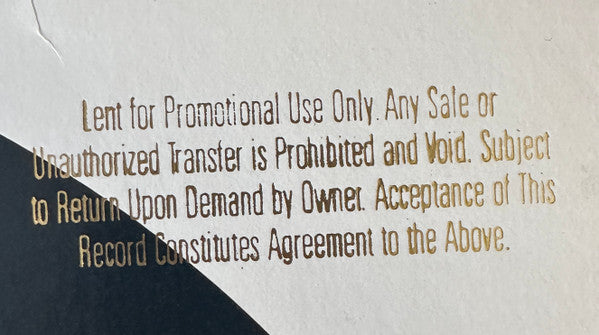 Talking Heads : Stop Making Sense (LP, Promo)