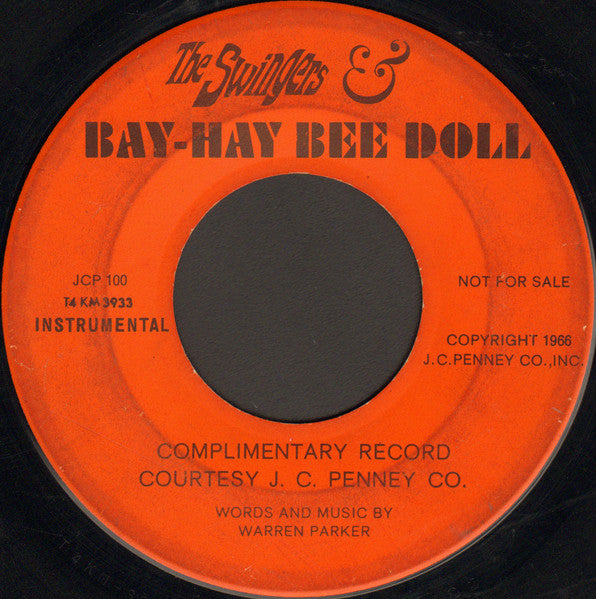 The Swingers (8) : Bay-Hay Bee Doll (7")