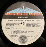 Hank Williams : The Golden Dream Of Hank Williams (LP, Comp)