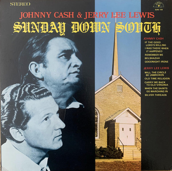 Johnny Cash & Jerry Lee Lewis : Sunday Down South (LP, Comp)