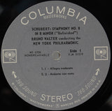 Bruno Walter, Franz Schubert, Ludwig van Beethoven, New York Philharmonic / Columbia Symphony Orchestra : Schubert: Unfinished Symphony / Beethoven: Fifth Symphony (2xLP, Comp, Bon)