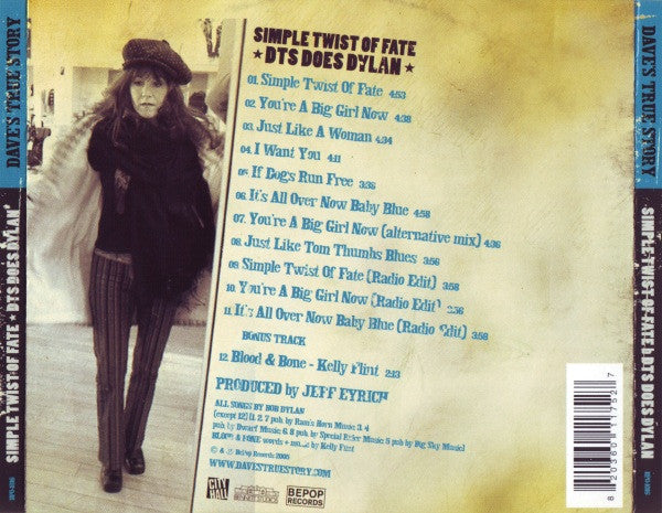 Dave's True Story : Simple Twist Of Fate (CD, Album)