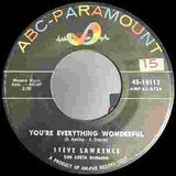 Steve Lawrence (2), Don Costa Orchestra : Why, Why, Why / You're Everything Wonderful (7")