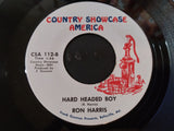Ron Harris (23) : Little Piece Of Mind / Hard Headed Boy (7", Single)