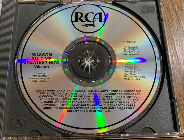 Harry Nilsson : All Time Greatest Hits (CD, Comp, Club, RM)
