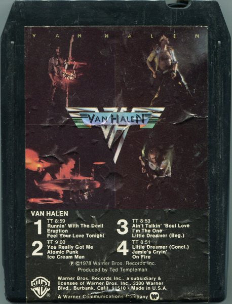 Van Halen : Van Halen (8-Trk, Album)