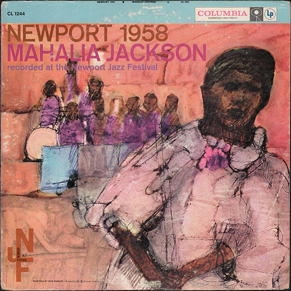 Mahalia Jackson : Newport 1958 (LP, Album, Mono)