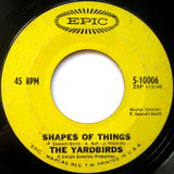 The Yardbirds : Shapes Of Things / New York City Blues (7", Single, Pit)