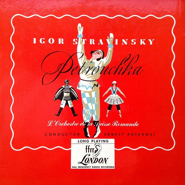 Igor Stravinsky / L'Orchestre De La Suisse Romande, Ernest Ansermet : Petrouchka (LP, Mono)