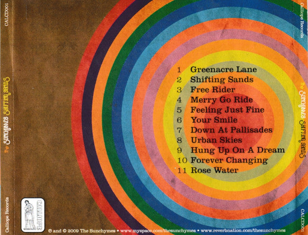 The Sunchymes : Shifting Sands (CDr, Album)