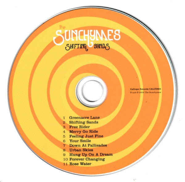 The Sunchymes : Shifting Sands (CDr, Album)