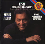 Franz Liszt, Zubin Mehta, Israel Philharmonic Orchestra : Hungarian Rhapsodies (CD, Album)