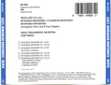 Franz Liszt, Zubin Mehta, Israel Philharmonic Orchestra : Hungarian Rhapsodies (CD, Album)