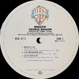 George Benson : Breezin' (LP, Album, Club, RE, Ter)