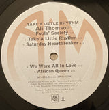 Ali Thomson : Take A Little Rhythm (LP, Album, Ter)