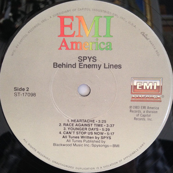 S·P·Y·S* : Behind Enemy Lines (LP, Album, Jac)