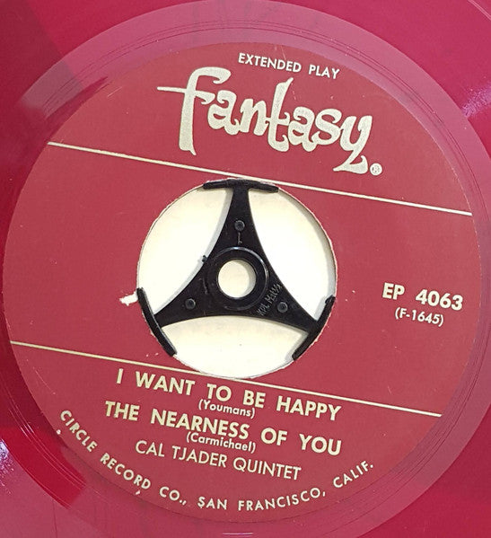 Cal Tjader Quintet : Cal Tjader Quintet, Volume 1, Red (7", EP, Red)