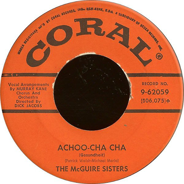 The McGuire Sisters* : May You Always (7", Single, Glo)