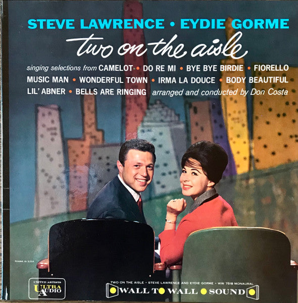 Steve & Eydie : Two On The Aisle (LP, Album, Mono)