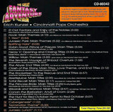 Erich Kunzel, Cincinnati Pops Orchestra : The Great Fantasy-Adventure Album (CD, Album, 20 )