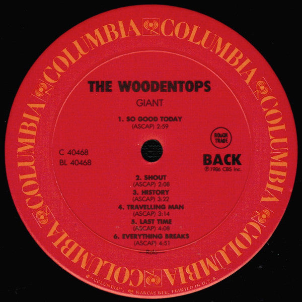 The Woodentops : Giant (LP, Album, Car)
