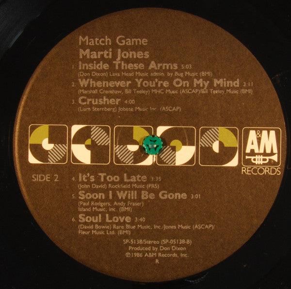 Marti Jones : Match Game (LP, Album)