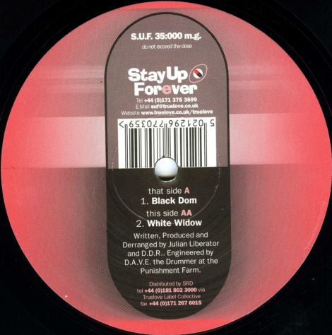A+E Dept : Black Dom / White Widow (12")