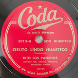 Trio Los Panchos : Cielito Lindo Huasteco / Si, Si, Si... No, No, No (Shellac, 10")