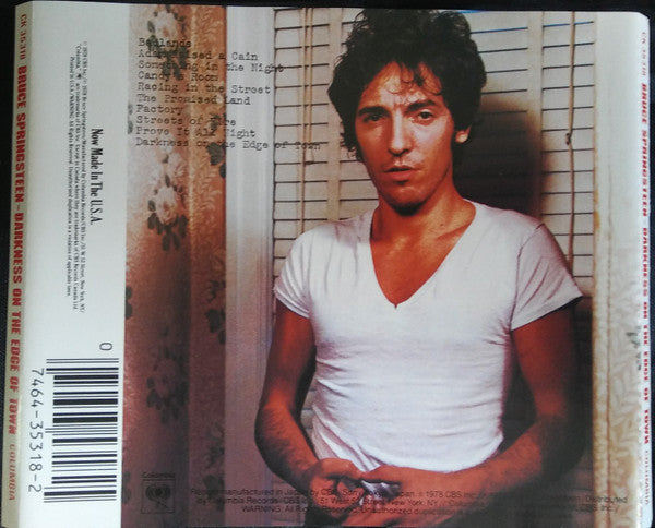 Bruce Springsteen : Darkness On The Edge Of Town (CD, Album, RE, RP, DAD)