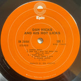 Dan Hicks And His Hot Licks : Original Recordings (LP, Album, RP, Ter)