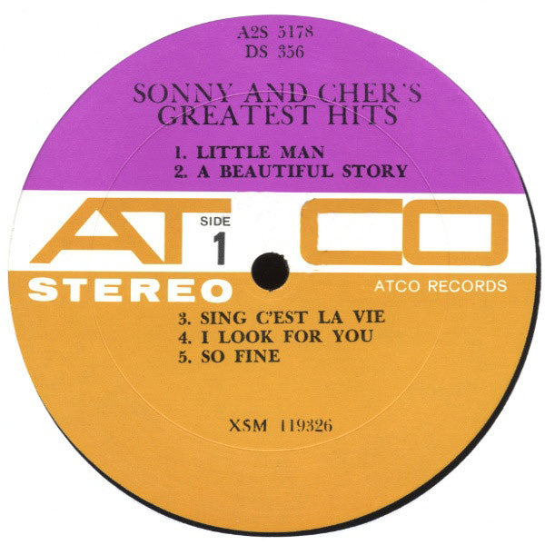 Sonny & Cher : Sonny & Cher's Greatest Hits (2xLP, Comp, Club)