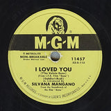 Silvana Mangano : Anna / I Loved You (10")