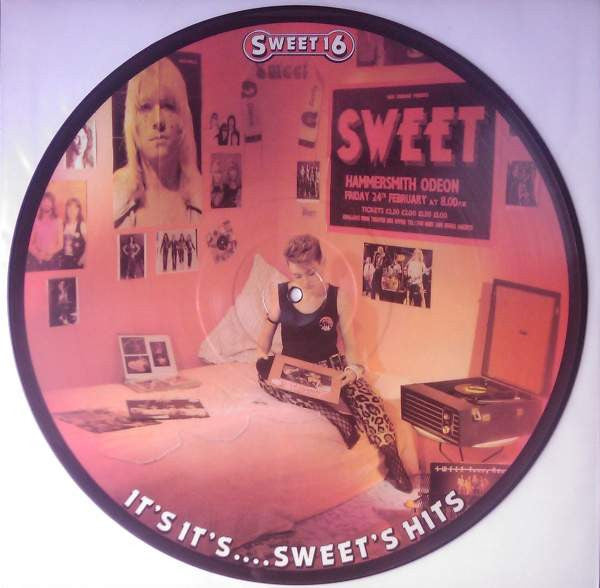 The Sweet : Sweet 16: It's It's....Sweet's Hits (LP, Comp, Pic)