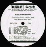 Various : Music Down Home: An Introduction To Negro Folk Music, U.S.A. (2xLP, Comp)