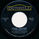 The Mamas & The Papas : Dedicated To The One I Love (7")