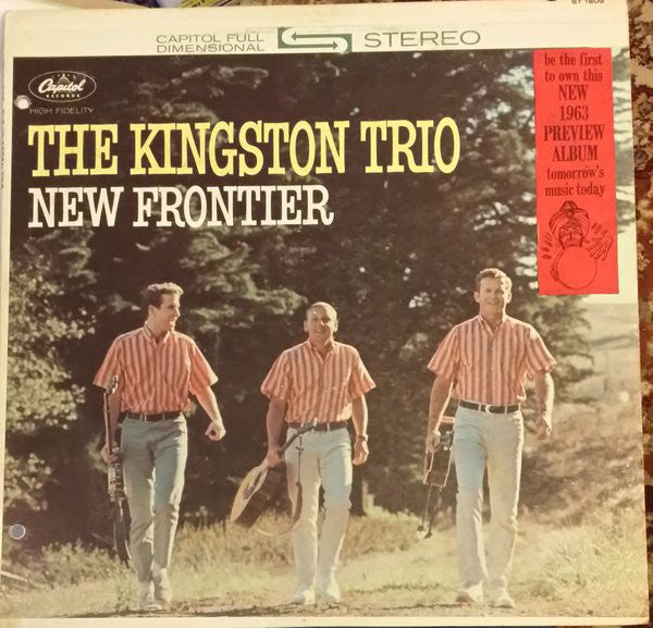 The Kingston Trio* : New Frontier (LP, Album, Scr)