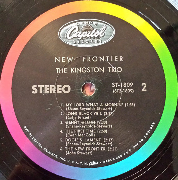 The Kingston Trio* : New Frontier (LP, Album, Scr)