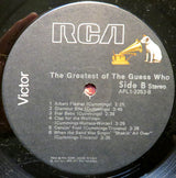The Guess Who : The Greatest Of The Guess Who (LP, Comp, RE)