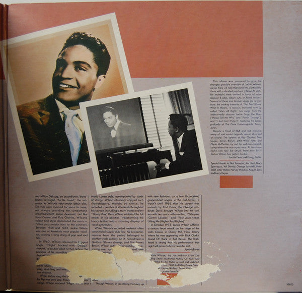 Jackie Wilson : The Jackie Wilson Story (2xLP, Comp, Pit)