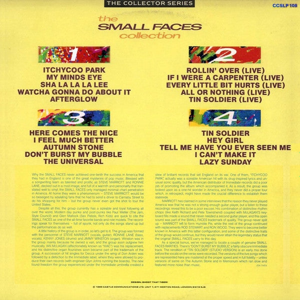The Small Faces* : The Small Faces Collection (2xLP, Comp)