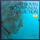 Ludwig Van Beethoven : Beethoven Bicentennial Collection, Music For Violin And Cello, Vol. X (5xLP, © D + Box, Comp, Box)